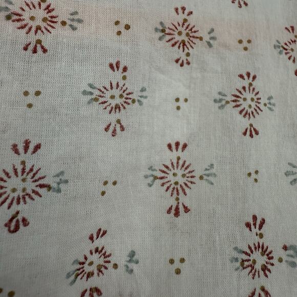 Kerry Cassill Flare Sleeve Tunic Top Size M/L Deep V Neck Empire Tie Boho - Picture 12 of 14